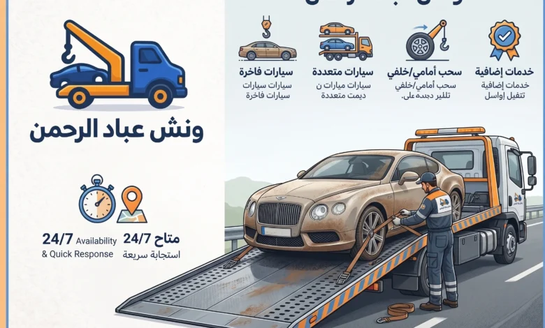 رقم ونش انقاذ التبين
